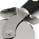 Axya Stainless Steel Pizza Knife Roller Wheel Medium Cake Baking Tool