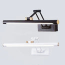 Axya Modern Metal Wall Lamp with Foldable Mirror Sconce Light - Customizable Switch