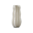 Axyaa Wavy Glass Vase - Home Decor Flower Arrangement Hydroponics Terrarium