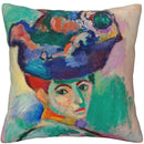 Vibrant Figures Pattern Pillow Covers by Axyaa - Ideal for Sofa, Bedroom, Car