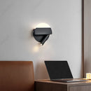Axyaa Adjustable USB Wall Lamp for Bedroom Study, Minimalist LED Reading Light