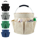 Axyaa Portable Picnic Basket: Foldable Beach Handbag for Outdoor Camping & Shopping