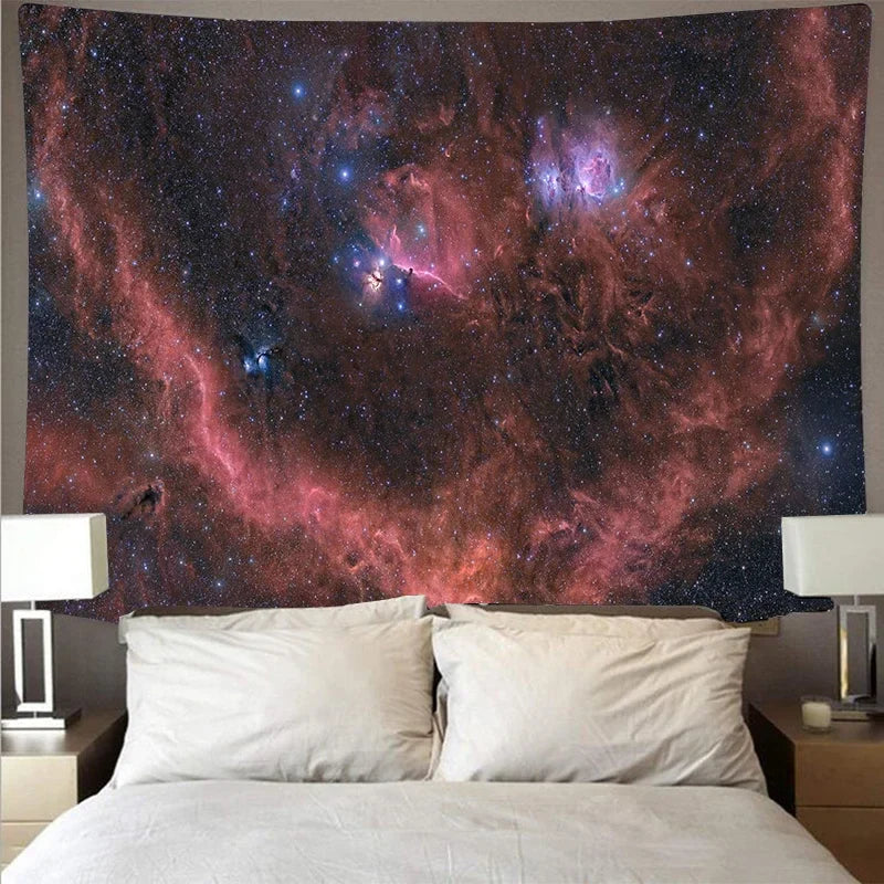 Axyaa Galaxy Star Large Tapestry Wall Cloth Psychedelic Hanging Beach Towel