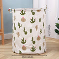 Axyaa Splicing Laundry Basket: Large Capacity Organizer for Clothes, Toys, and Sundries