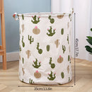 Axyaa Splicing Laundry Basket: Large Capacity Organizer for Clothes, Toys, and Sundries