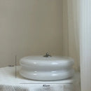 Axyaa White Jade Glass Ceiling Light - Modern Bedroom Lamps
