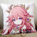 Axyaa Genshin Impact Anime Body Pillow Cover for Bed Decor & Sofa Fall Decor