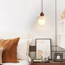 Axyaa Yellow Cave Stone Pendant Lamp - Medieval Cream Style - Wabi Sabi Bedroom Lighting