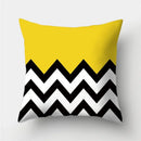 Axyaa Geometry Cushion Cover Polyester Pillowcase 45x45cm Home Decor Sofa Pillow Cover