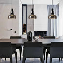 Axyaa Glass Vintage LED Pendant Lamp for Dining, Kitchen, Bedroom - Industrial Style Lighting