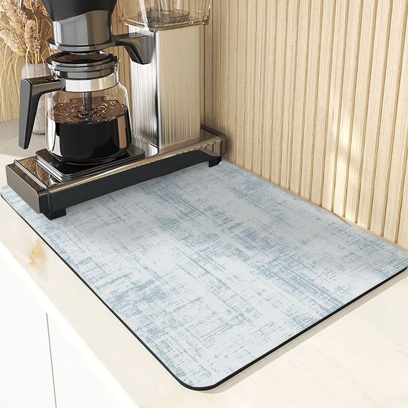 Axyaa Striped Dining Table Mat Coasters - Absorbent Placemats for Kitchen