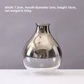 Axyaa Silver Gradient Glass Vase for Jewelry and Plants