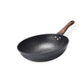 Axyaa 32CM Non-stick Wok Frying Pan Gas Stove Induction Skillet Stone Cookware