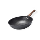 Axyaa 32CM Non-stick Wok Frying Pan Gas Stove Induction Skillet Stone Cookware