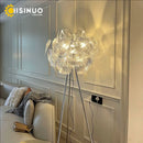 Axyaa Italian-Designed Remote Control Dimmable Floor Lamp for Hotel Ambiance