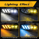 Axyaa Car LED DRL Set for Nissan Sentra Xtrail Rogue Kicks Qashqai - 12V