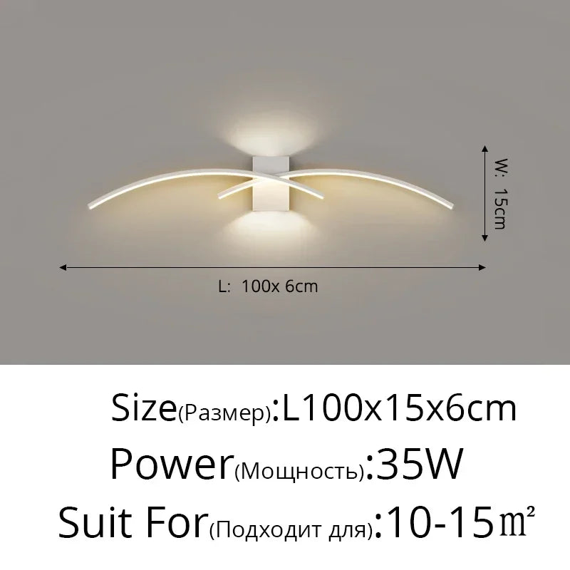 Axyaa Nordic LED Wall Lamp: Modern Home Lighting Fixture for Living Room, Bedroom, Kitchen