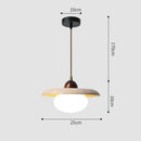 Axyaa Wabi Sabi Travertine Pendant Light - Nordic Marble Hanging Lamp