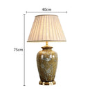 Axyaa Ceramic Desk Lamp: Luxury Classical Table Light for Bedroom, Living Room & Home Décor