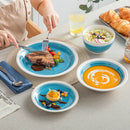 Axyaa Stoneware Tableware Set for 4/8 - Dinnerware & Bowl Combo