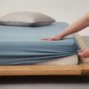 Axyaa Silky Eucalyptus Lyocell Fitted Sheet Set with Pillowcase