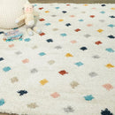Axyaa Plush Carpet for Kids' Room - Large Area Rug, Soft Baby Crawling Mat