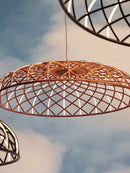 Axyaa Modern Mesh Rope Chandelier LED Pendant Lamp for Home Decor
