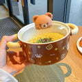 Axyaa Kawaii Bear Ramen Bowl - 750ml