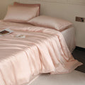 Luxurious 100% Mulberry Silk Bedding Set by Axyaa - Duvet Cover, Sheet, Pillowcase