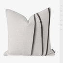 Axyaa Decorative Linen Cotton Patchwork Pillow Cover for Living Room Sofa