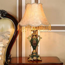 Axyaa Luxe European Table Lamp for Living Room Bedroom Study - LED Retro Design