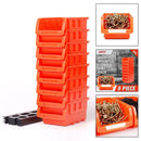 Axyaa 8-Piece ABS Tool Box Set for Workshop and Garage Organization