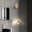Axyaa Crystal Chandelier: Modern, Simple, Ideal for Bedroom, Aisle, Restaurant, Bar & Entrance