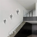 Axya LED Wall Lamp: Modern Black & White Lights for Bedroom, Living Room, Study Hallway