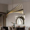 Axyaa LED Chandelier: Modern Nordic Design for Living, Dining, Kitchen, Office Ceiling Decor