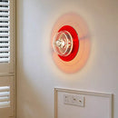 Axyaa Colored UFO Wall Lamp: Space Era Ins Style Acrylic Atmosphere Lights