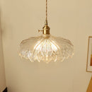 Axyaa Green Glass LED Pendant Hanging Lamp for Home Decor