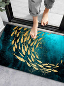 Axyaa Absorbent Floor Mat for Modern Home Entrances and Bathrooms