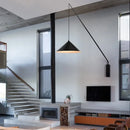 Axyaa Industrial Style Fishing Wall Light for Restaurant Living Room