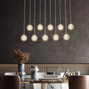 Axyaa Chandelier | Dining Room Pendant Lights | Ceiling Lamps | Indoor Lighting Fixtures