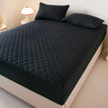 Axyaa Waterproof Quilted Mattress Protector - Non-slip Fitted Sheet Pad - 140/160/180/200