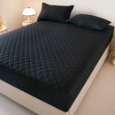 Axyaa Quilted Waterproof Mattress Cover Pad | Non-slip Fitted Sheet Protector