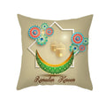 Ramadan Floral Lantern Cushion Cover - Axyaa Brand