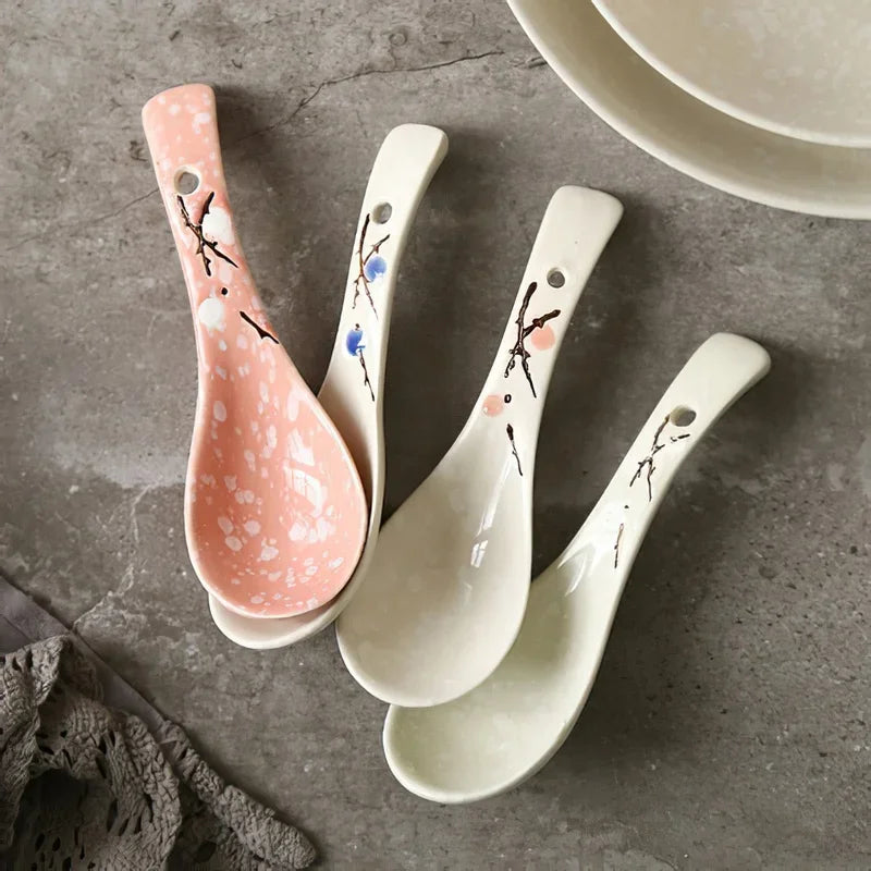 Axya Bone Ladle Spoon Set for Elegant Dining Table Experience