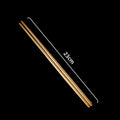 Axyaa Stainless Steel Chinese Chopsticks Set - Multicolor Metal Square Portuguese Chopsticks