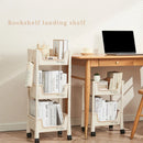 Axyaa 3-Tier Rolling Utility Cart: Kitchen Storage Organizer with Lockable Wheels and Multifunction