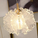 Axyaa Crystal Chandelier Stair Pendant Living Room Interior Lighting