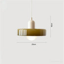 Axyaa Makaron LED Pendant Lamp for Dining Kitchen Island Restaurant Shop Decor