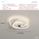 Modern LED Ceiling Lamp with Remote Control by Axyaa for Children's Bedroom, Living Room