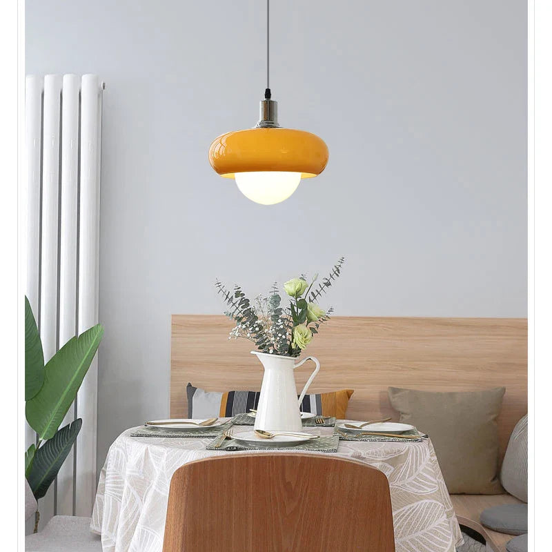 Axya LED Pendant Light: Colorful Modern Decor for Bedroom, Dining Room, Bar, and Restaurant